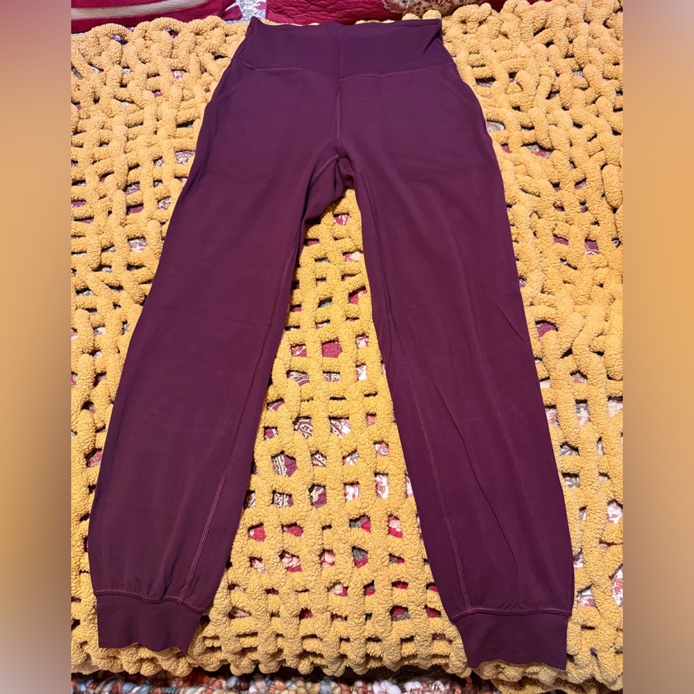lululemon athletica Women's Purple Track Pants